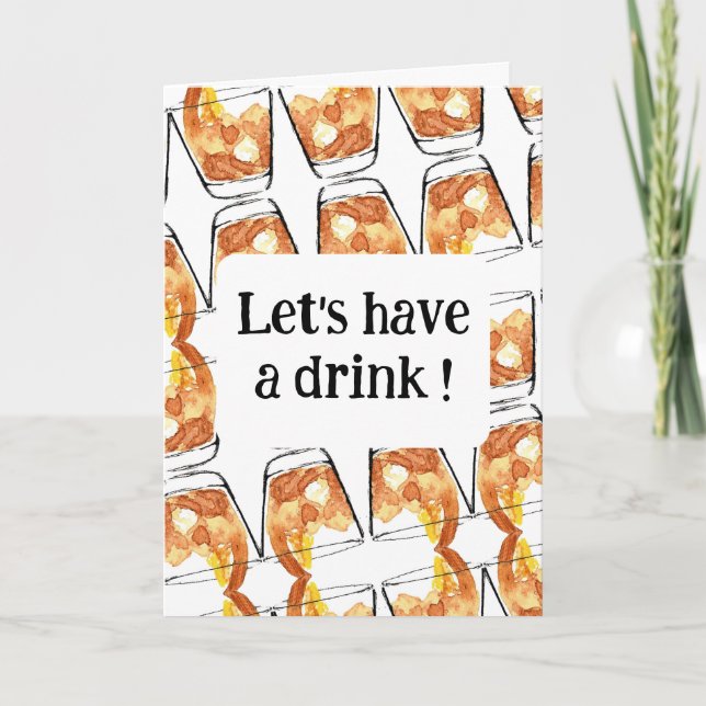 Convite Vamos beba! (Frente)