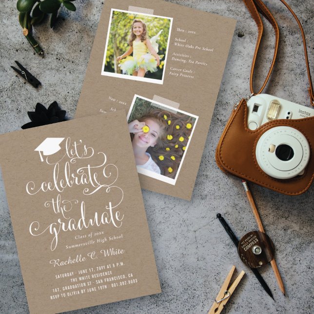 Convite Vamos Celebra O Partido Do Formando Kraft Formando (Criador carregado)