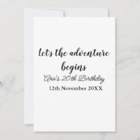 vamos começar a aventura aniversário de 20 anos ad