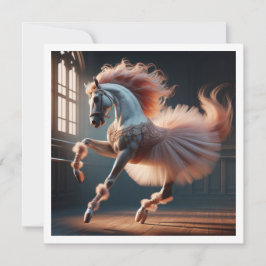 Convite Vamos dançar! Cavalo dançando ballet, Cavalo 