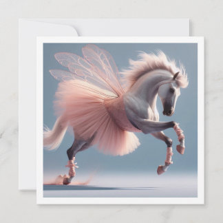 Convite Vamos dançar! Cavalo mágico dançando ballet, Caval
