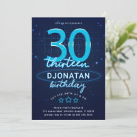 Vamos de Neon aniversário de 30 anos Azul Maluco