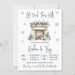 Convite Vamos Decolar Seus Halls, Chá de panela de Férias