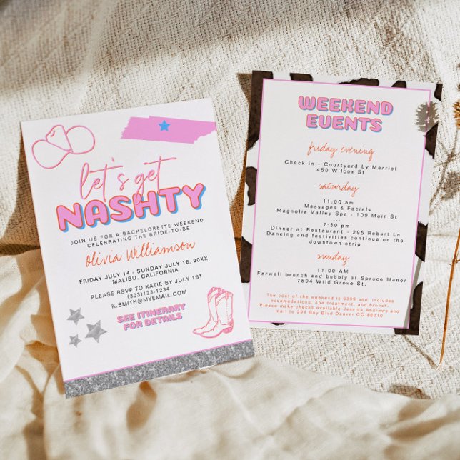 Convite VAMOS Deserto Da Garota Espacial DINA Pega Bach I (Criador carregado)