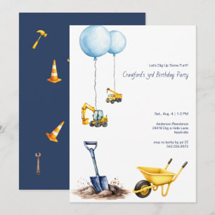 Convite Vamos Fazendo Algumas Festas de aniversário De Con