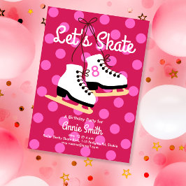Convite Vamos Fazer um Passeio de Patins no Gelo