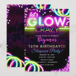 Convite Vamos Ficar ALUMIANDO Louca Festa de Aniversário N