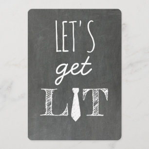 Convite Vamos Ficar Bêbados Funilheiro