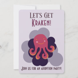 Convite Vamos Get Kraken - Anúncios de adoção
