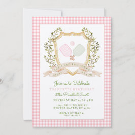 Convite Vamos Hit, Tribunal | Prickle Ball Aniversário