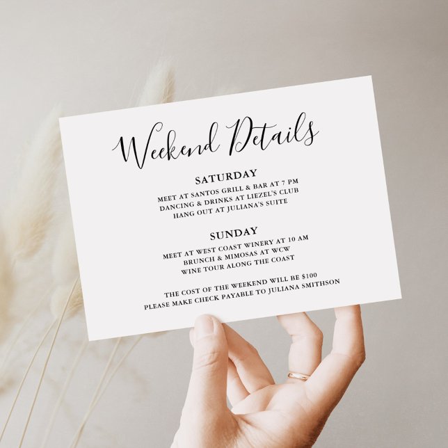 Convite Vamos Obter Detalhes do Fim de Semana Selvagem Leo (Criador carregado)