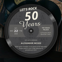 Vamos Rock 50 Anos Music LP Vintage 50º Aniversári