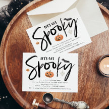 Vamos Sai da Festa Moderna de Halloween