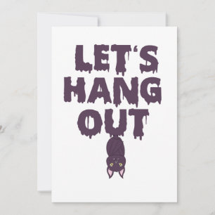 Convite Vamos Saiu Engraçado, Sapo, Dom De Bat Halloween