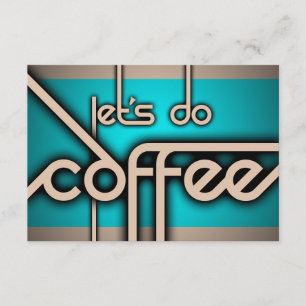 Convite vamos tomar café!