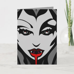 Convite Vampire Party Invitations Custom Halloween Cards