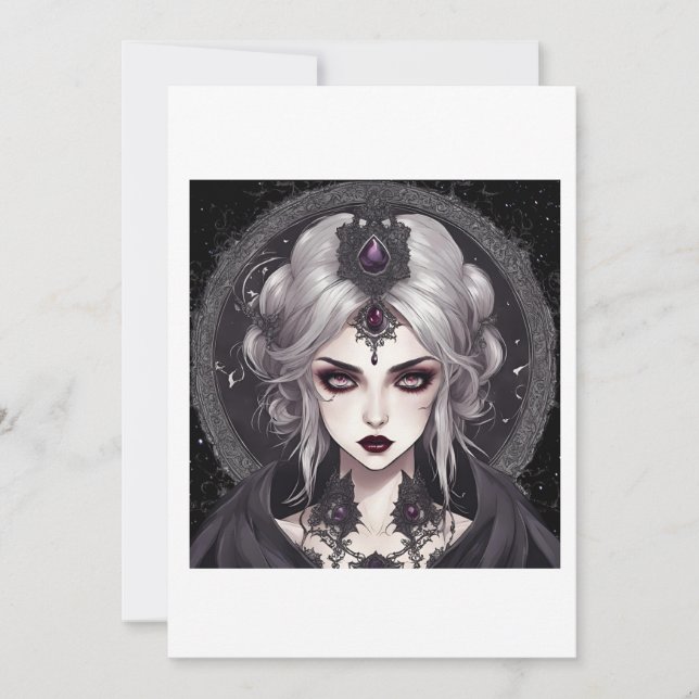 Convite vampire women (Frente)