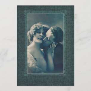 Convite Vampiro gótico Victorian romance de Dracula e de