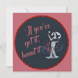 Convite Vampiro Sedutor e Sensual Se Você Tem, Assombre