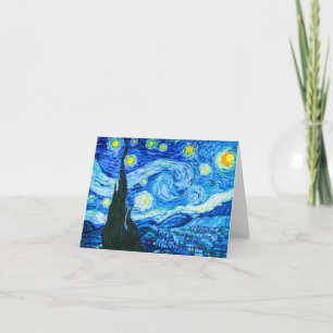 Convite Van Gogh Starry Night