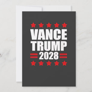 Convite Vance Trump Presidencial Eleições 2028 Política