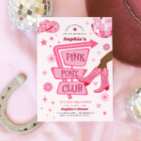 Vaqueira Rosa Clube do Pônei Rosa Festa de Anivers