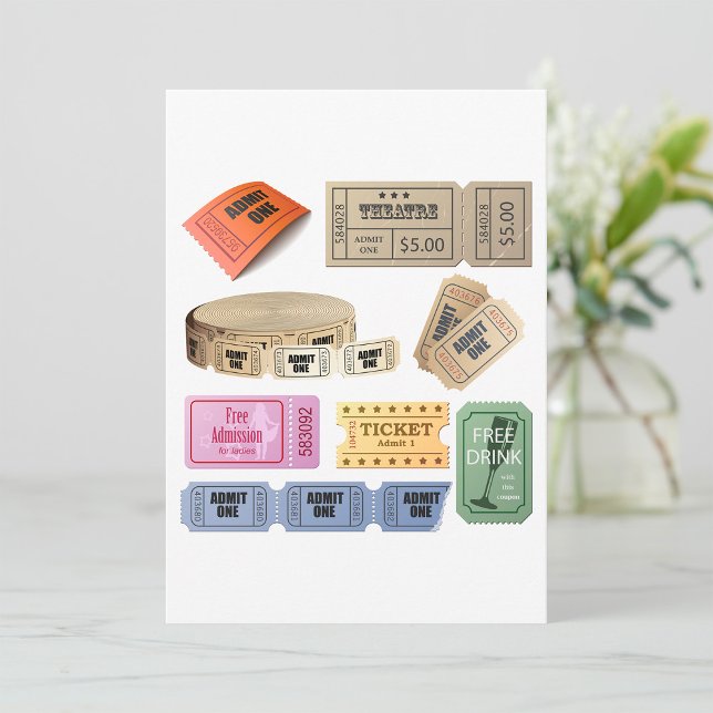 Convite Vários Tíquetes (Criador carregado)