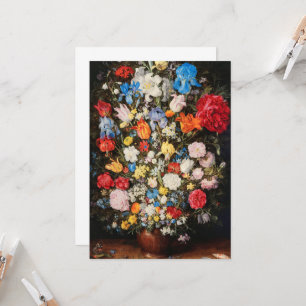 Convite Vase de Flores com Joias, Moedas e Conchas, 1606