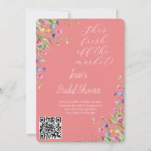 Vaso de Flores de Aquarela Chuveiro de Noiva Jardi