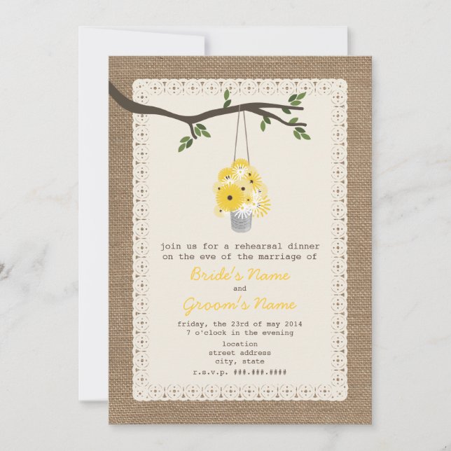 Convite Vazamento De Lata De Vazamento Insulado No Ensaio  (Frente)