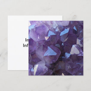 Convite Vazio de Fotos Ametist