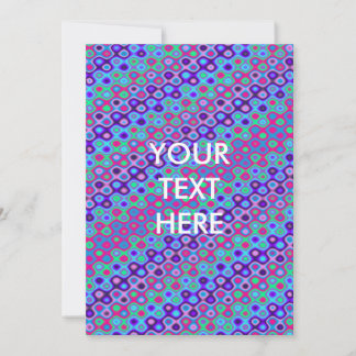 Convite Vazio Funky Wavy Neon