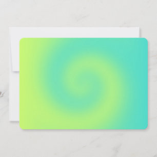 Convite Vazio Vermelho de Ombre Amarelo