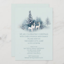 Convite Vedante de Woodland Watercolor