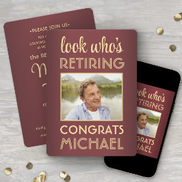 Convite Veja quem está tirando a foto do Partido da Reform