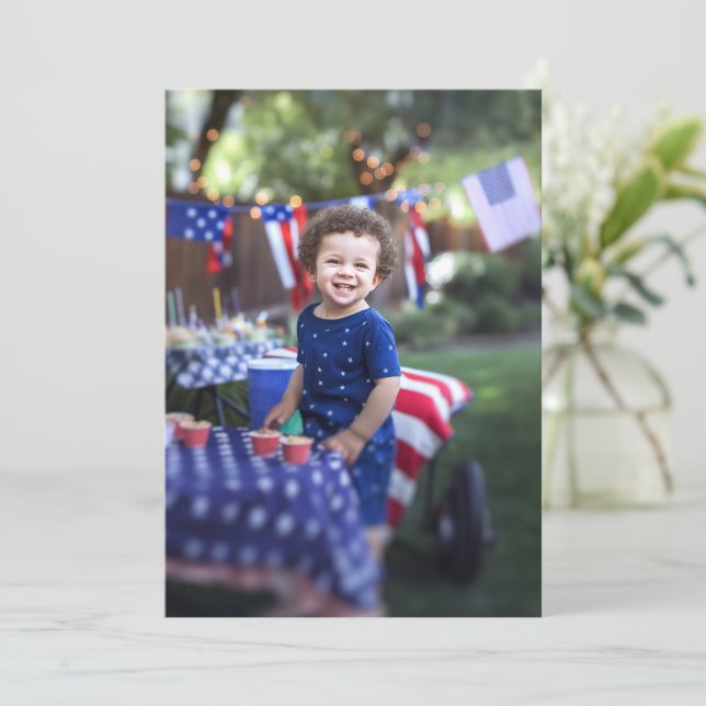 Convite Vela da Festa de aniversário de fundo da foto (Em pé/Frente)