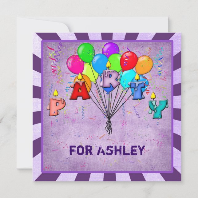 Convite Velas do Partido (Frente)