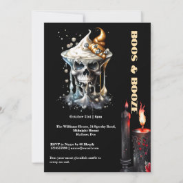 Convite Velas negras negras de caipira mimada