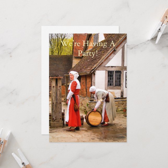 CONVITE VELHA INGLATERRA (Frente/Verso In Situ)