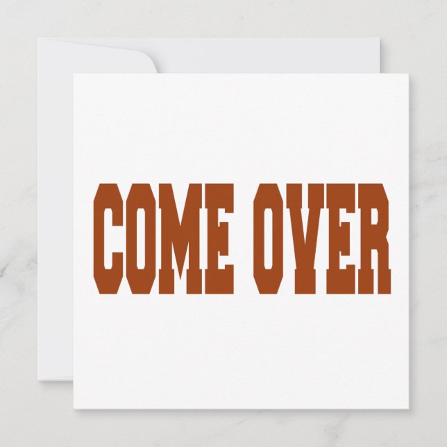 Convite venha (Frente)