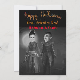 Convite Venha celebrar conosco o Dia das Bruxas