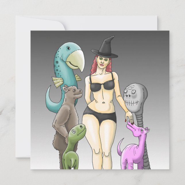 Convite Venha Como Você Festa De Halloween (Frente)