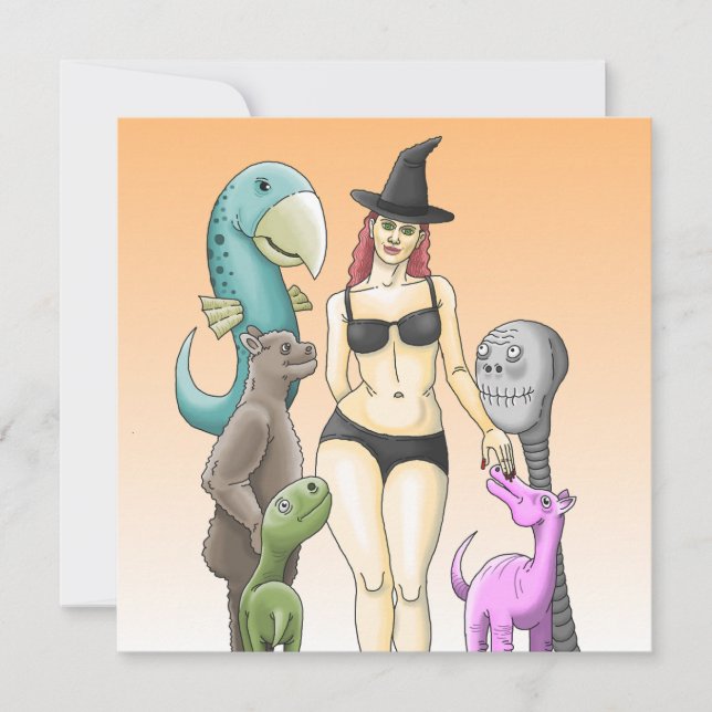 Convite Venha Como Você Festa De Halloween (Frente)