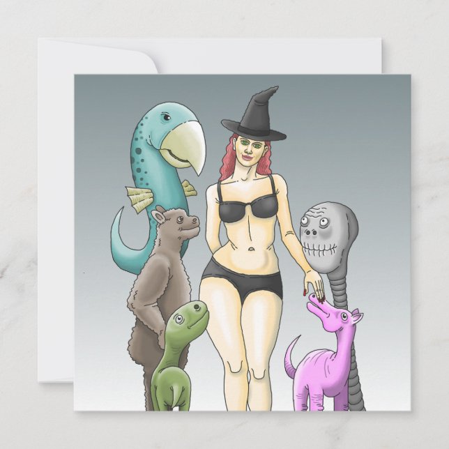 Convite Venha Como Você Festa De Halloween (Frente)