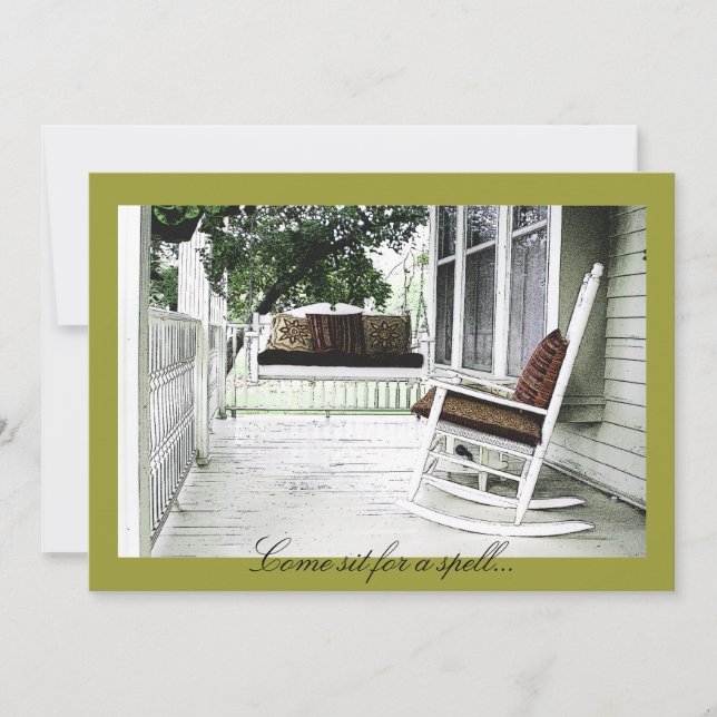 Convite Venha Sentar-se para uma Ortografia - Convidados p (Frente)