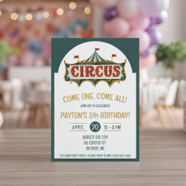 Convite Venha Um, Venha Todos! Festa de Aniversário na Ten