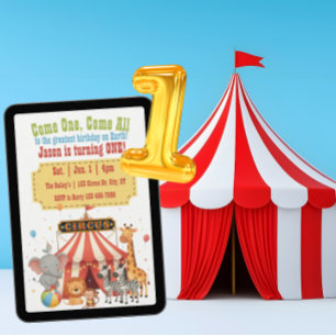 Convite Venha Um, Venha Todos, Maior 1º Aniversário de Cir