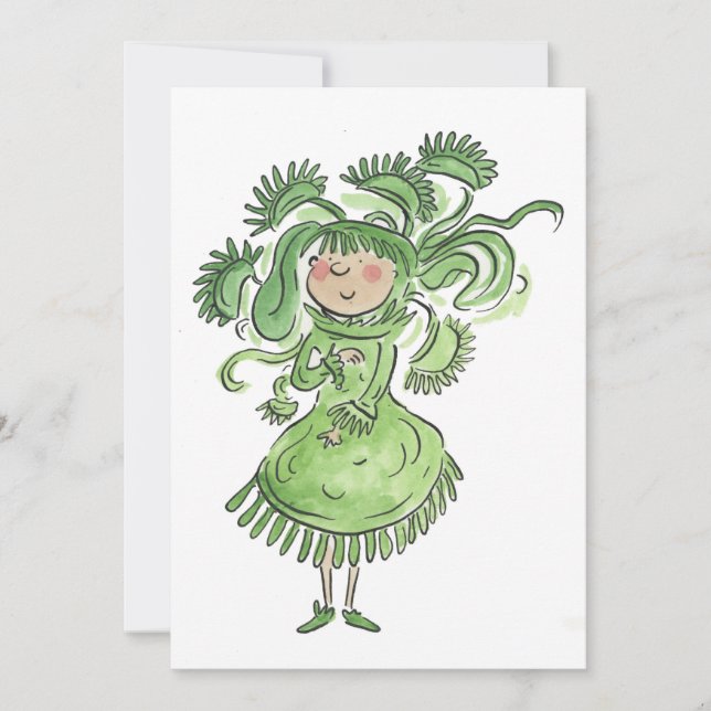 Convite Venus Fly Trap (Frente)