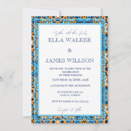 Convite Verão Psicodélico Chic