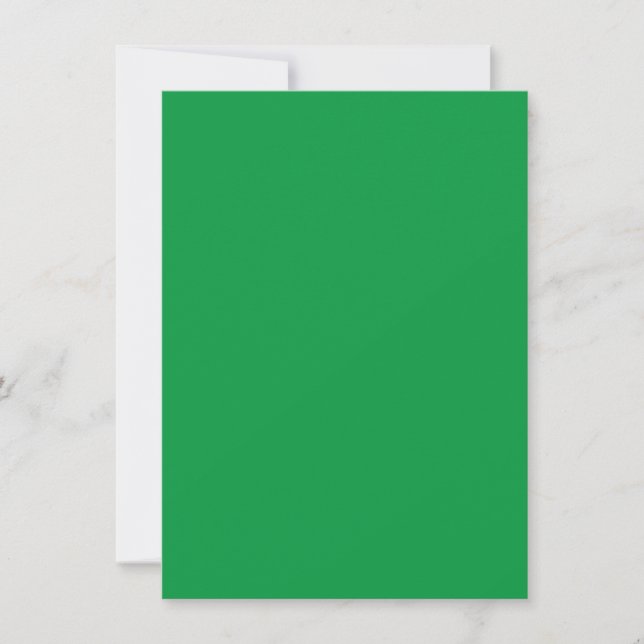 Convite Verde Chato,Mint Escuro,Verde Esmaecido, (Frente)